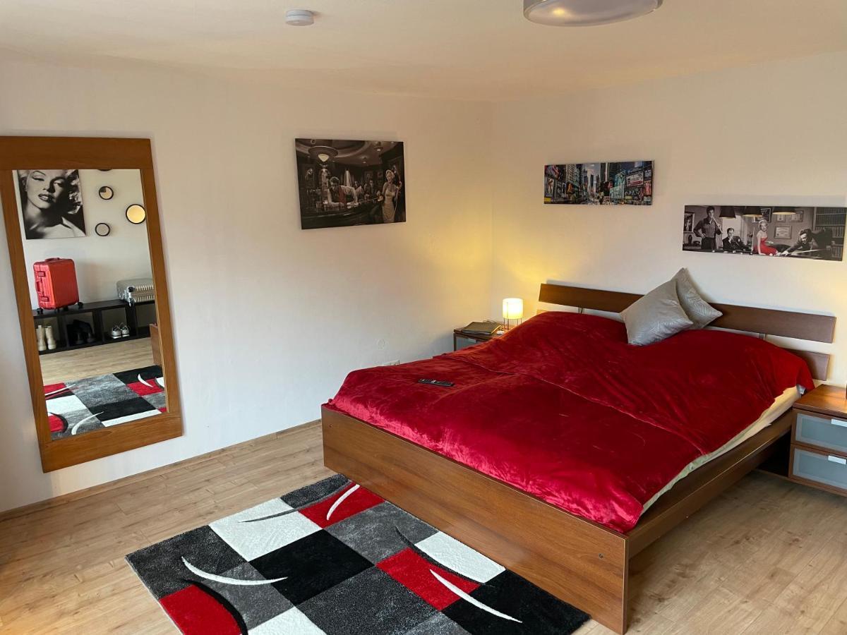 Ferienhaus Rheinnaehe Lykershausen Exteriör bild